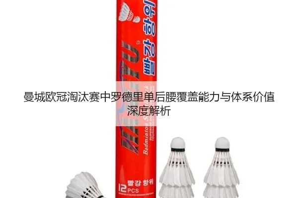 曼城欧冠淘汰赛中罗德里单后腰覆盖能力与体系价值深度解析